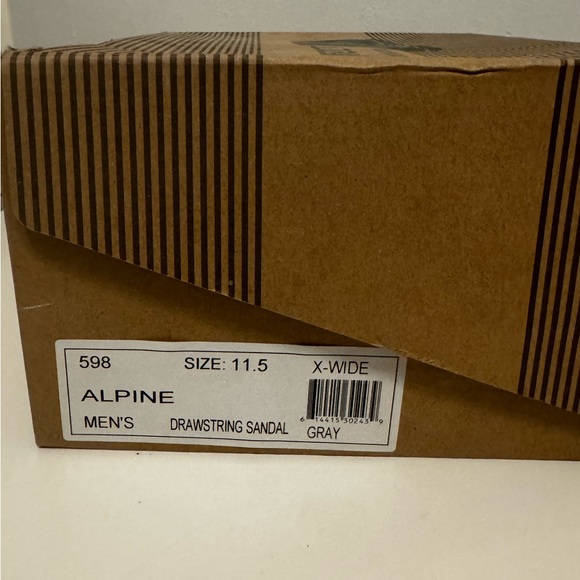 Orthofeet drawstring Sandals- Men’s 11.5 x-wide- NEW - Picture 2 of 6